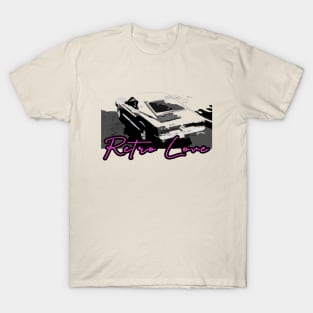 60s Antique Cars - Retro Love T-Shirt